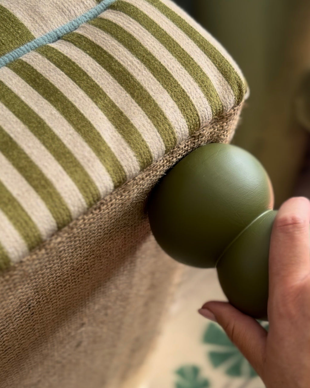 BEATRICE LARGE OTTOMAN FOOTSTOOL