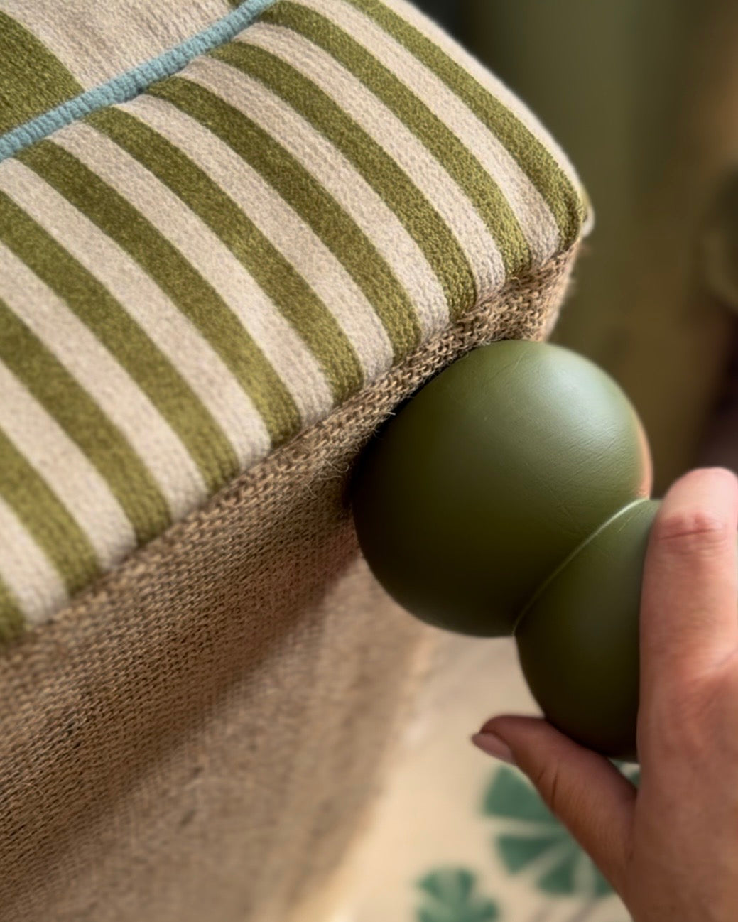 BEATRICE LARGE OTTOMAN FOOTSTOOL