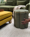 THE FLORANCE PETAL SIDE STOOL